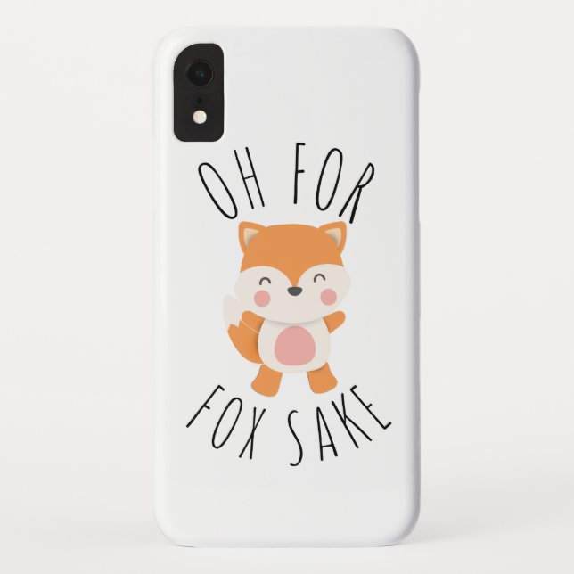 Capa Para iPhone, Case-Mate Oh para Fox Sake (Verso)