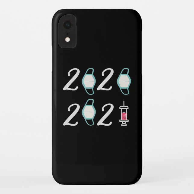 Capa Para iPhone, Case-Mate Olá 2021 Adeus 2020 - Finalmente acabou (Verso)