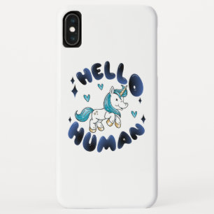 Capa Para iPhone Da Case-Mate Olá, humano, adorável Unicórnio