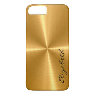Capa Para iPhone Da Case-Mate Olhar de aço inoxidável Dourado do metal