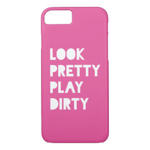 Capa Para iPhone Da Case-Mate Olhem Bonito Citações Engraçadas Frio-Rosa Quente