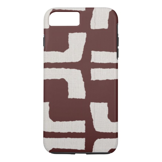 Capa Para iPhone, Case-Mate Olho Branco de Lúpulo Tribal Africano (Verso)