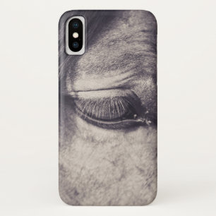 Capa Para iPhone X Olho de Cavalo 002