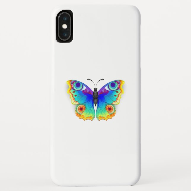 Capa Para iPhone, Case-Mate Olho Peacock da Borboleta Arco-Íris (Verso)
