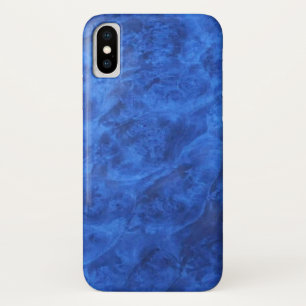 Capa Para iPhone Da Case-Mate Olho Real Azul Texturizado do Velvet