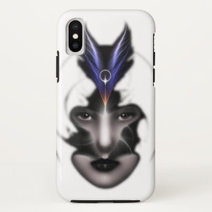 Capa Para iPhone X Olhos Anjos De Vento