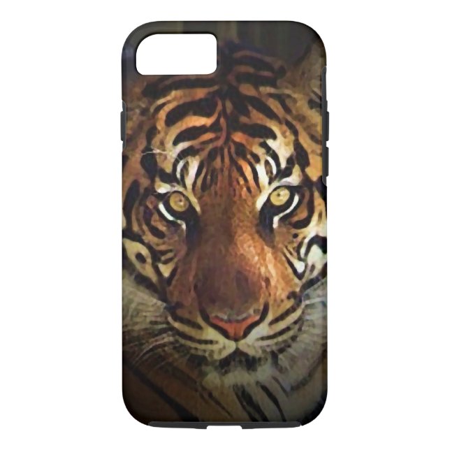 Capa Para iPhone, Case-Mate Olhos do caso Tiger Tough iPhone 7 (Verso)