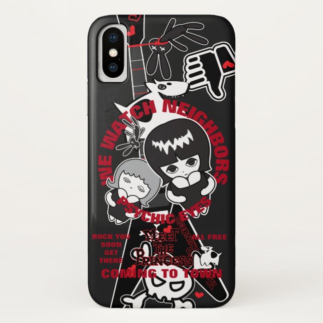 Capa Para iPhone, Case-Mate Olhos Psíquicos ao Vivo Premium (Verso)