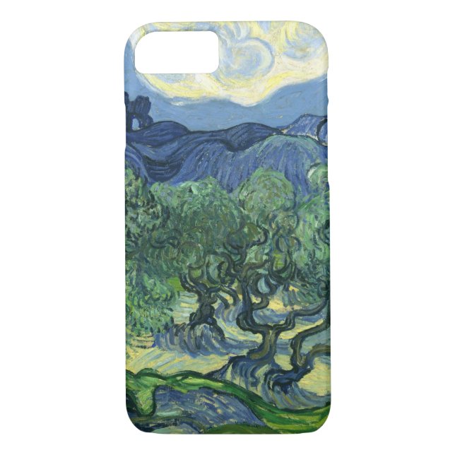 Capa Para iPhone, Case-Mate Oliveiras de Van Gogh | | 1889 (Verso)