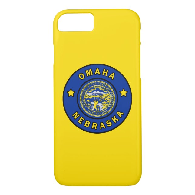 Capa Para iPhone, Case-Mate Omaha Nebraska (Verso)