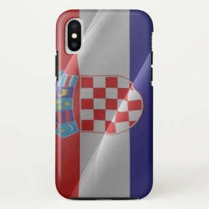 Capa Para iPhone Da Case-Mate Onda de bandeira da Croácia -