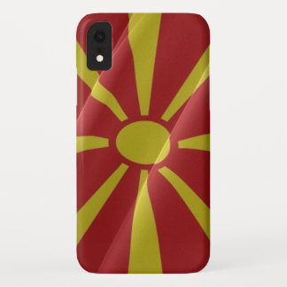 Capa Para iPhone Da Case-Mate Onda de bandeiras da Macedônia do Norte -