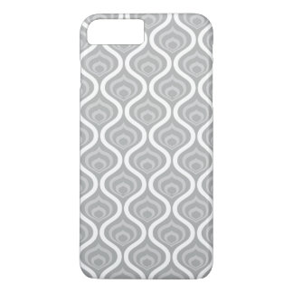 Capa iPhone 8 Plus/7 Plus Ondas Retro Cinza