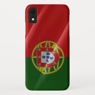 Capa Para iPhone Da Case-Mate Ondulação da bandeira de Portugal -