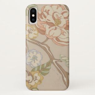Capa Para iPhone X Organza Decrativa Chintz Floral Design