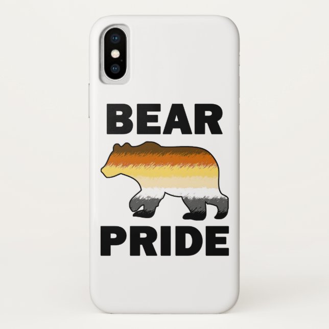 Capa Para iPhone, Case-Mate Orgulho de Urso (Verso)