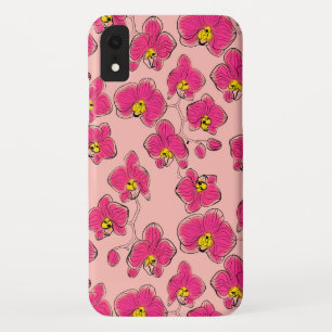 Capa Para iPhone Da Case-Mate Orquídeas sem aquarela flores de falaenopsis