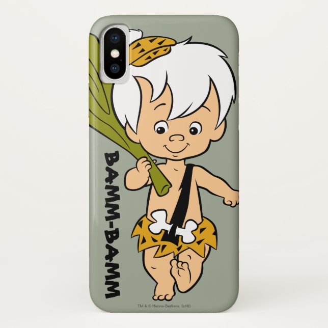 Capa Para iPhone, Case-Mate Os Flintstones | Bamm-Bamm Rubble (Verso)