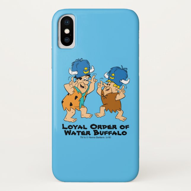 Capa Para iPhone, Case-Mate Os Flintstones | Buffaroas de Água Fred e Barney (Verso)