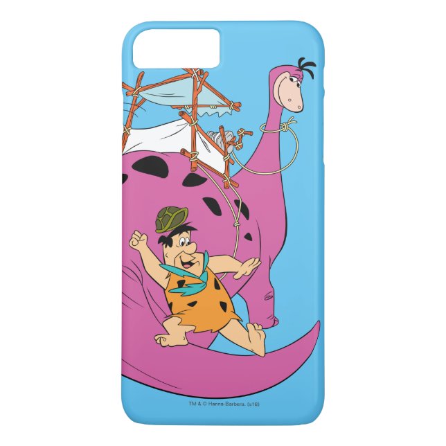 Capa Para iPhone, Case-Mate Os Flintstones | Fred Deslizando A Cauda (Verso)