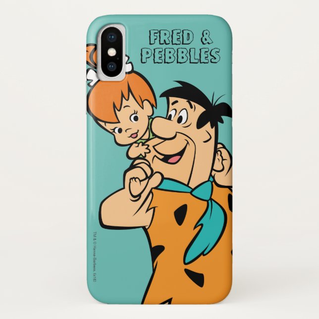 Capa Para iPhone, Case-Mate Os Flintstones | Fred & Pebbles Flintstone (Verso)