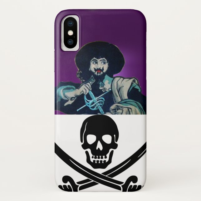 CAPA PARA iPhone, Case-Mate  OS PEDAÇOS DO PATRÃO PRETO (Verso)