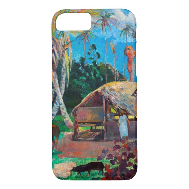 Capa Para iPhone, Case-Mate Os Porcos Negros, Gauguin (Verso)