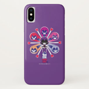 Capa Para iPhone Da Case-Mate Os titã adolescentes vão! O Emoticlones do corvo