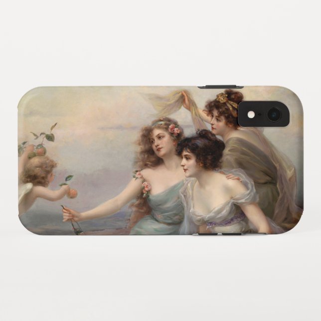 Capa Para iPhone, Case-Mate Os Três Graves de Edouard Bisson (Verso (Horizontal))