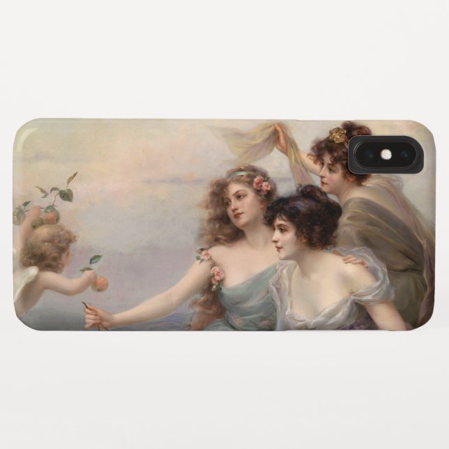 Capa Para iPhone, Case-Mate Os Três Graves de Edouard Bisson (Verso (Horizontal))