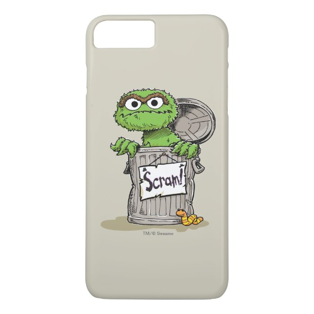 Capa Para iPhone, Case-Mate Oscar, o Grouch Scram (Verso)