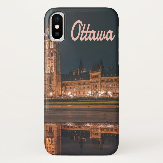 Capa Para iPhone, Case-Mate Ottawa Canadá Colina do Parlamento de Ontário (Verso)
