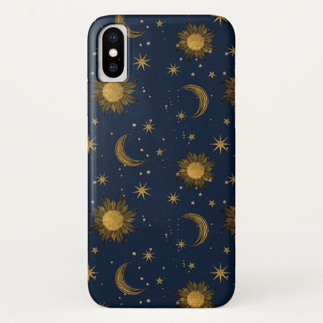 Capa Para iPhone, Case-Mate Ouro Celestial (Verso)