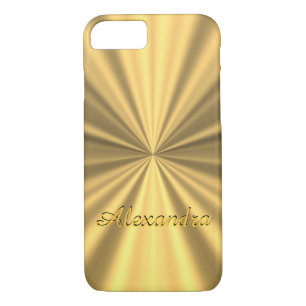 Capa iPhone 8/ 7 Ouro elegante chique personalizado