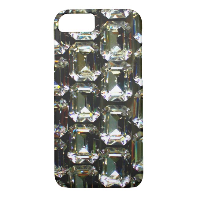 Capa Para iPhone, Case-Mate Ouros, elegantes pedras de gemido de safra (Verso)