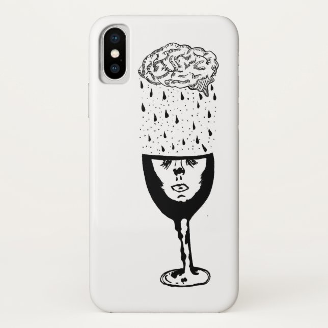 Capa Para iPhone, Case-Mate OVERFLOTING de IM iPhone X Case (Verso)