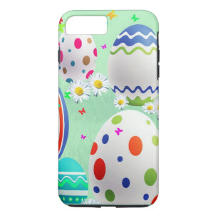 Capa iPhone 8 Plus/7 Plus Ovos de Páscoa
