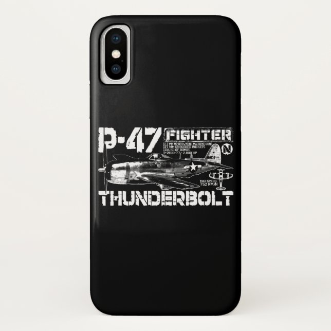 Capa Para iPhone, Case-Mate P-47 Thunderbolt (Verso)