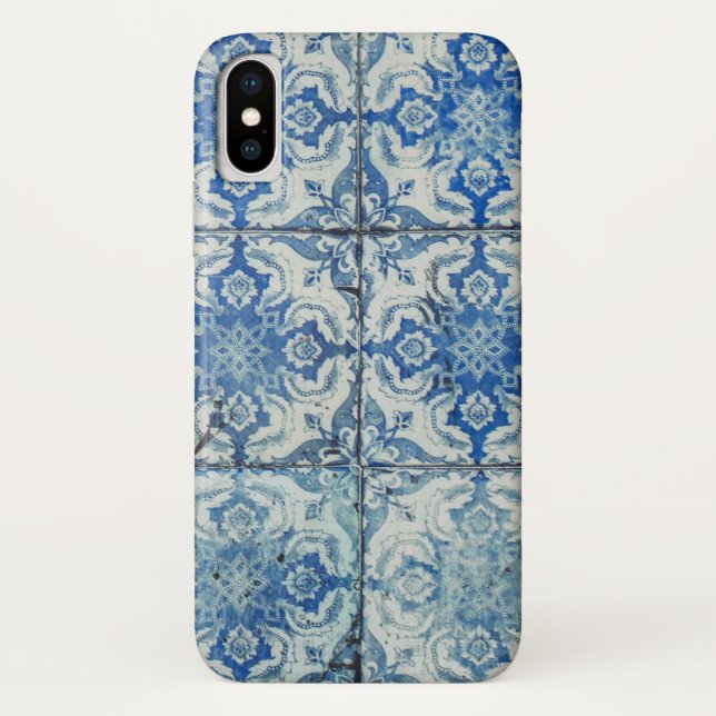Capa Para iPhone, Case-Mate Padrão Antiquado de Azulejos Portugueses - Azulejo (Verso)