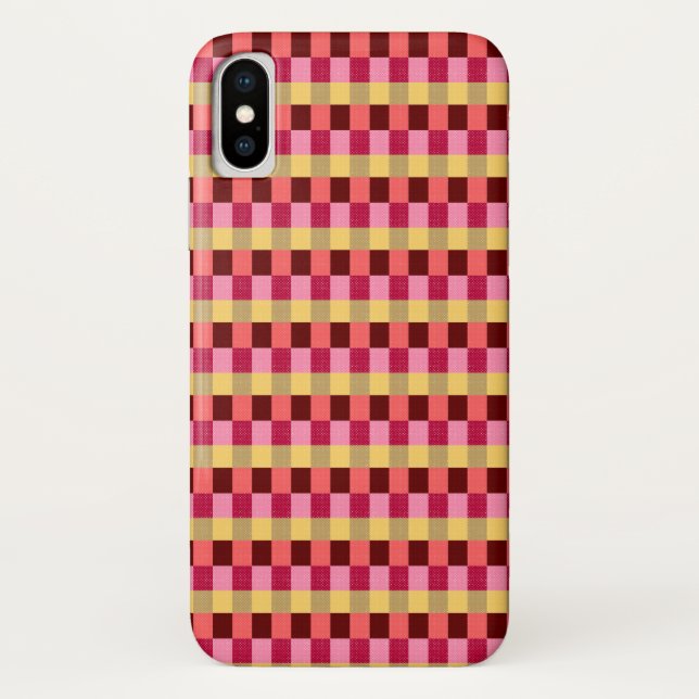 Capa Para iPhone, Case-Mate Padrão Bolinhas monograma (Verso)