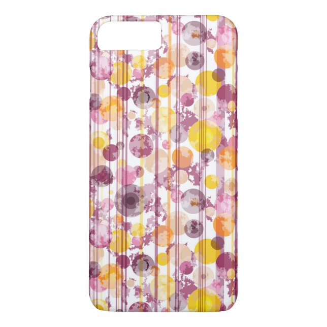 Capa Para iPhone, Case-Mate Padrão Branco Em Destaque (Verso)