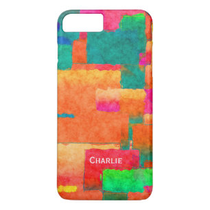 Capa Para iPhone Da Case-Mate Padrão Colorido com Nome Personalizado