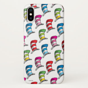 Capa Para iPhone Da Case-Mate Padrão Colorido do Chapéu do Gato no Chapéu