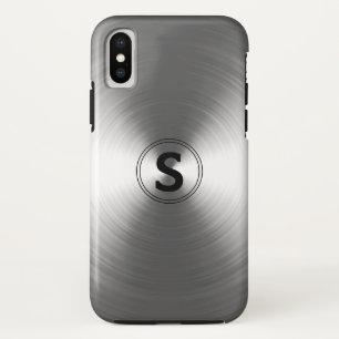 Capa Para iPhone Da Case-Mate Padrão Contemporâneo de Radiação Silver Monograma