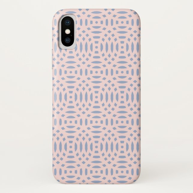 Capa Para iPhone, Case-Mate padrão contínuo de formas circulares (Verso)