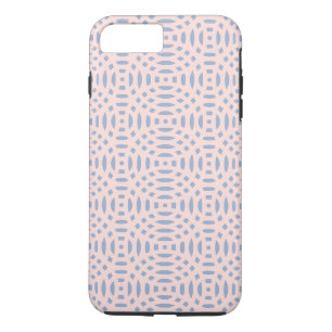 Capa iPhone 8 Plus/7 Plus padrão contínuo de formas circulares