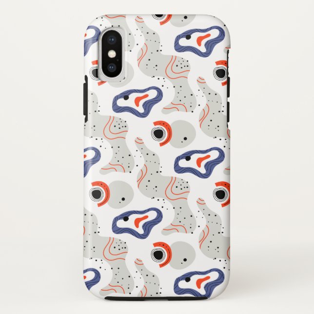 Capa Para iPhone, Case-Mate Padrão de Abstrato de na moda e Curbs (Verso)