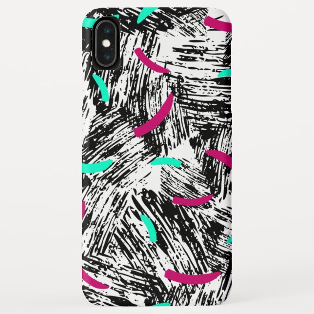 Capa Para iPhone, Case-Mate Padrão de Abstrato moderno. (Verso)