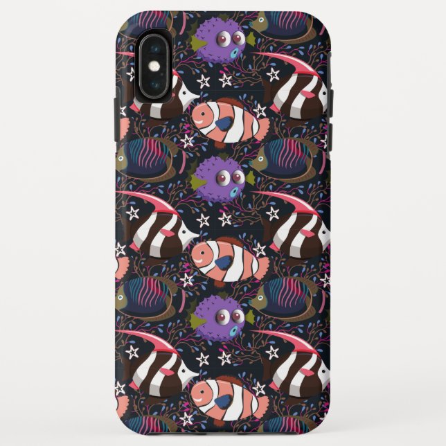 Capa Para iPhone, Case-Mate Padrão de animais aquáticos | vida submarina do oc (Verso)