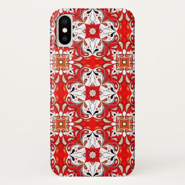 Capa Para iPhone, Case-Mate Padrão de Azulejo cerâmico português (Verso)